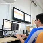 Monitoring LCDs @ Working Area